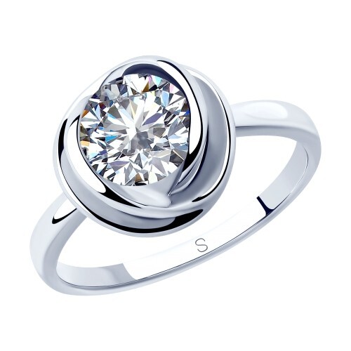 Ring Sterlingsilber 925 Damen Echtschmuck Zirkonia Rhodiniert Neu Eliteschmuck 