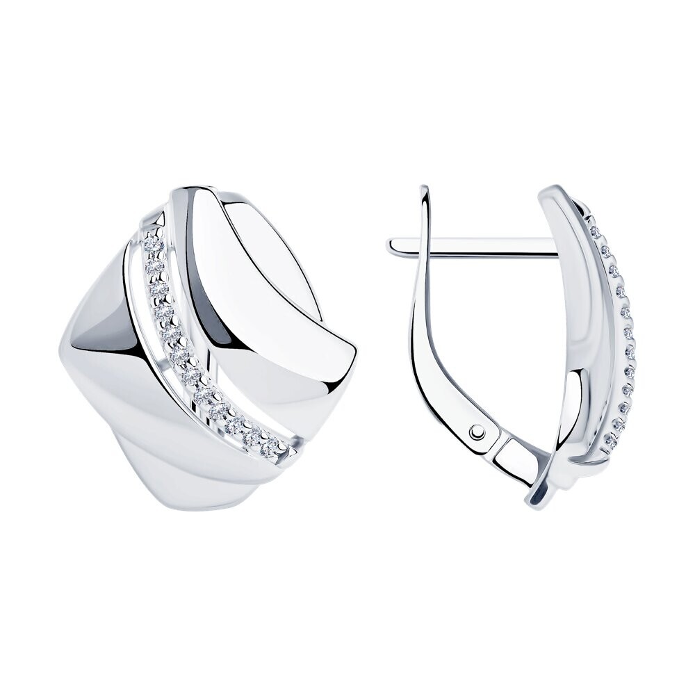 Ohrringe 925 Sterlingsilber Damen Ohrschmuck Zirkonia Neu Eliteschmuck