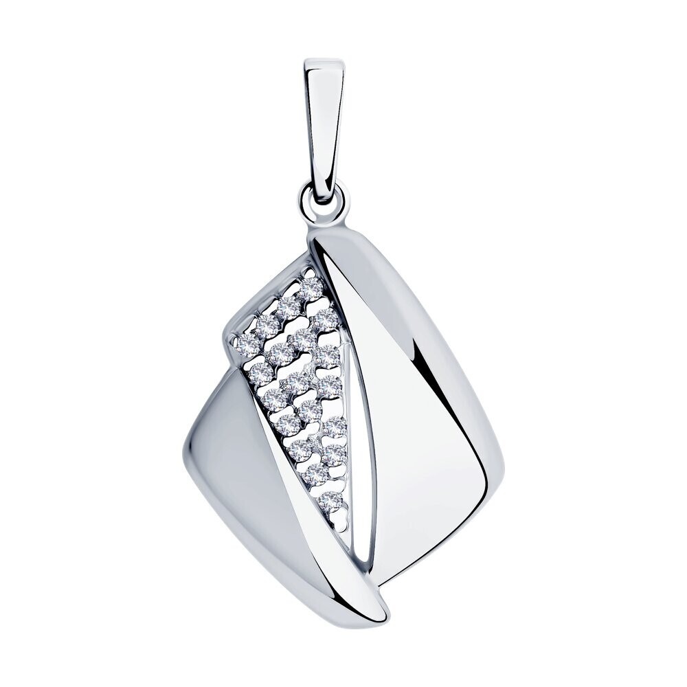 Anhänger 925 Sterlingsilber Damen Echtschmuck Zirkonia Neu Eliteschmuck