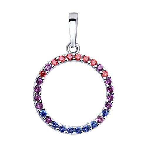 Anhänger 925 Sterlingsilber Damen Echtschmuck Zirkonia Neu Eliteschmuck