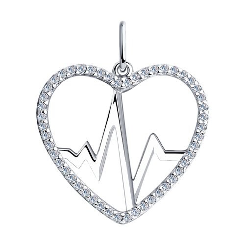 Anhänger 925 Sterlingsilber Damen Echtschmuck Zirkonia Neu Eliteschmuck