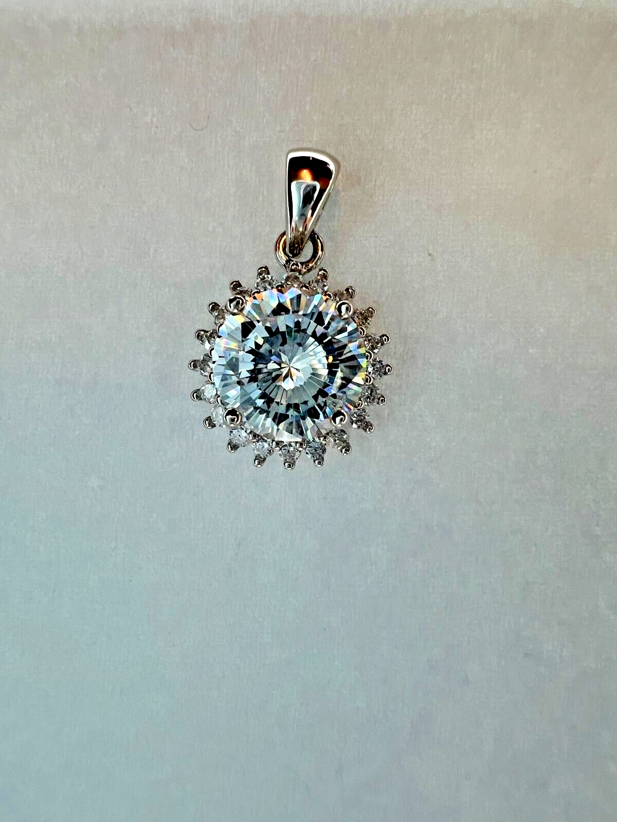 Anhänger 925 Sterlingsilber Damen Echtschmuck Zirkonia Neu Eliteschmuck