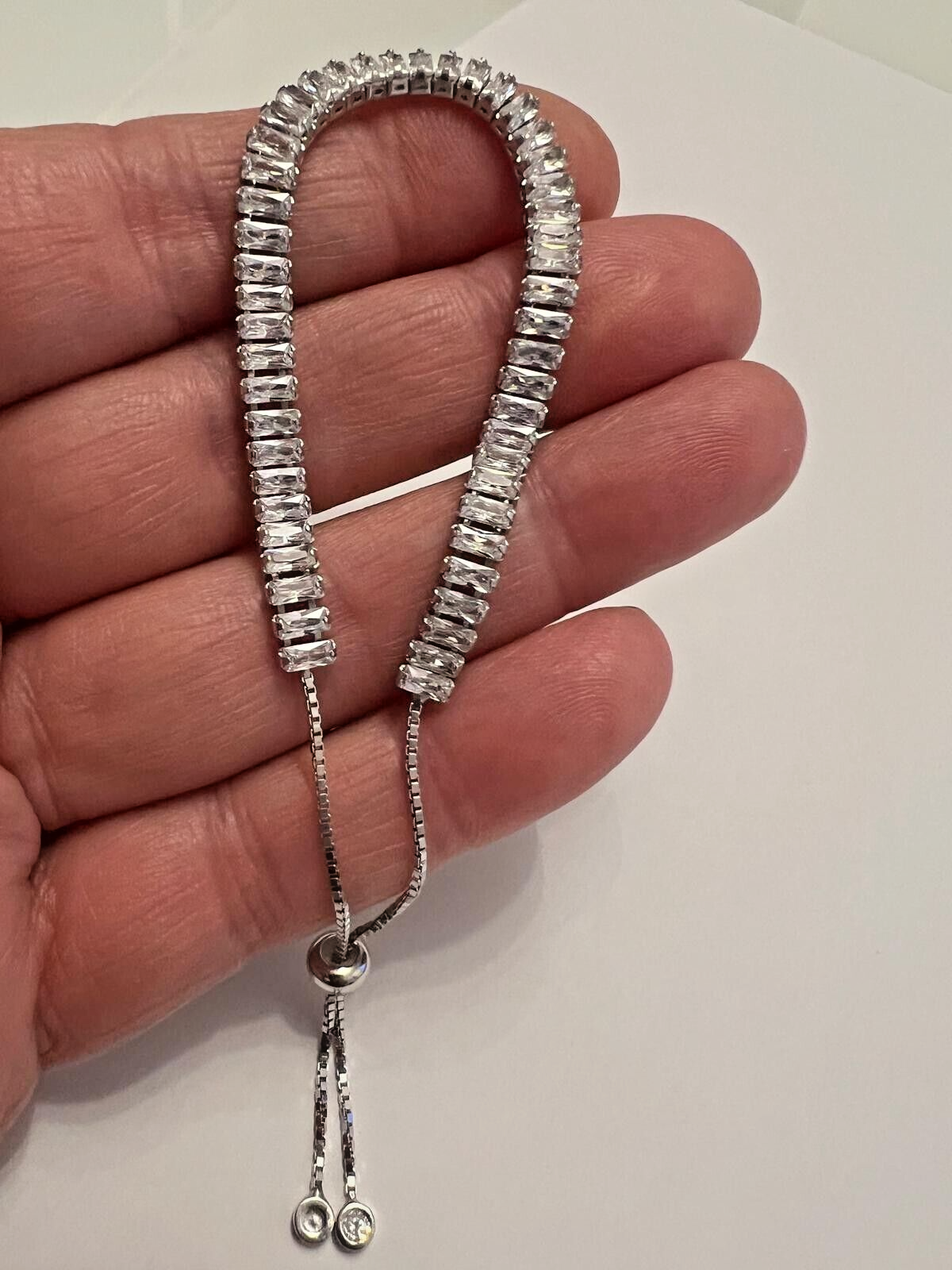 Armband 925 Sterlingsilber Damen Echtschmuck Zirkonia Neu Eliteschmuck