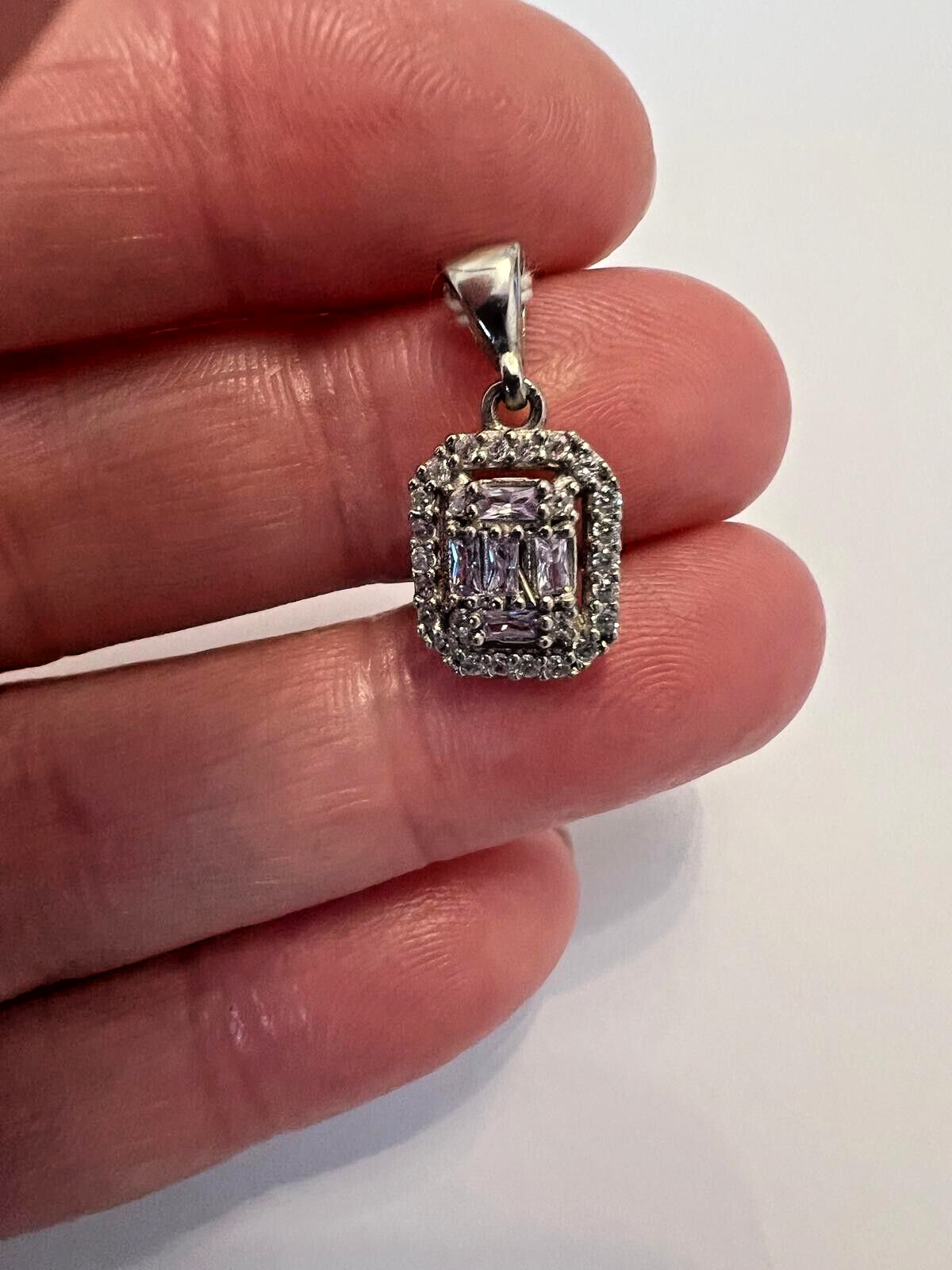 Anhänger 925 Sterlingsilber Damen Echtschmuck Zirkonia Neu Eliteschmuck