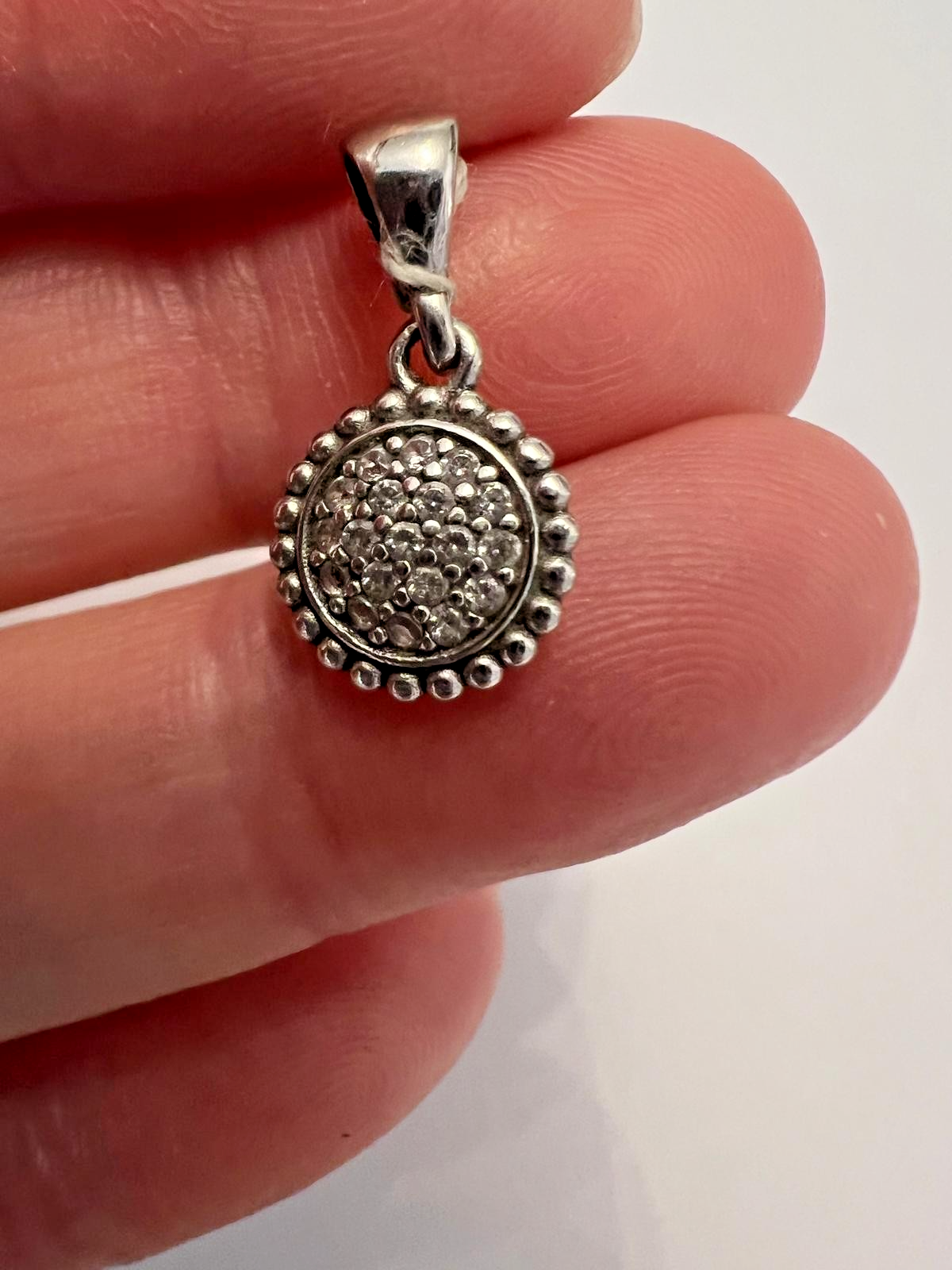 Anhänger 925 Sterlingsilber Damen Echtschmuck Zirkonia Neu Eliteschmuck