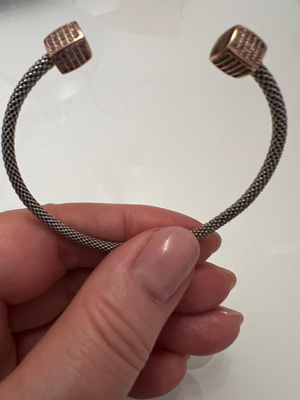 Armband 925 Sterlingsilber Zirkonia Teilvergoldet Neu Eliteschmuck
