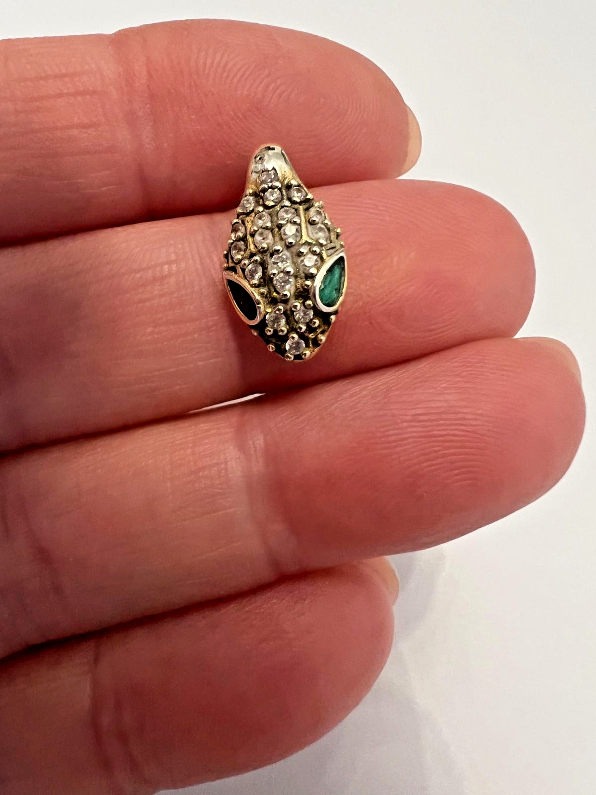 Anhänger 925 Sterlingsilber Damen Echtschmuck Zirkonia Grün Neu Eliteschmuck