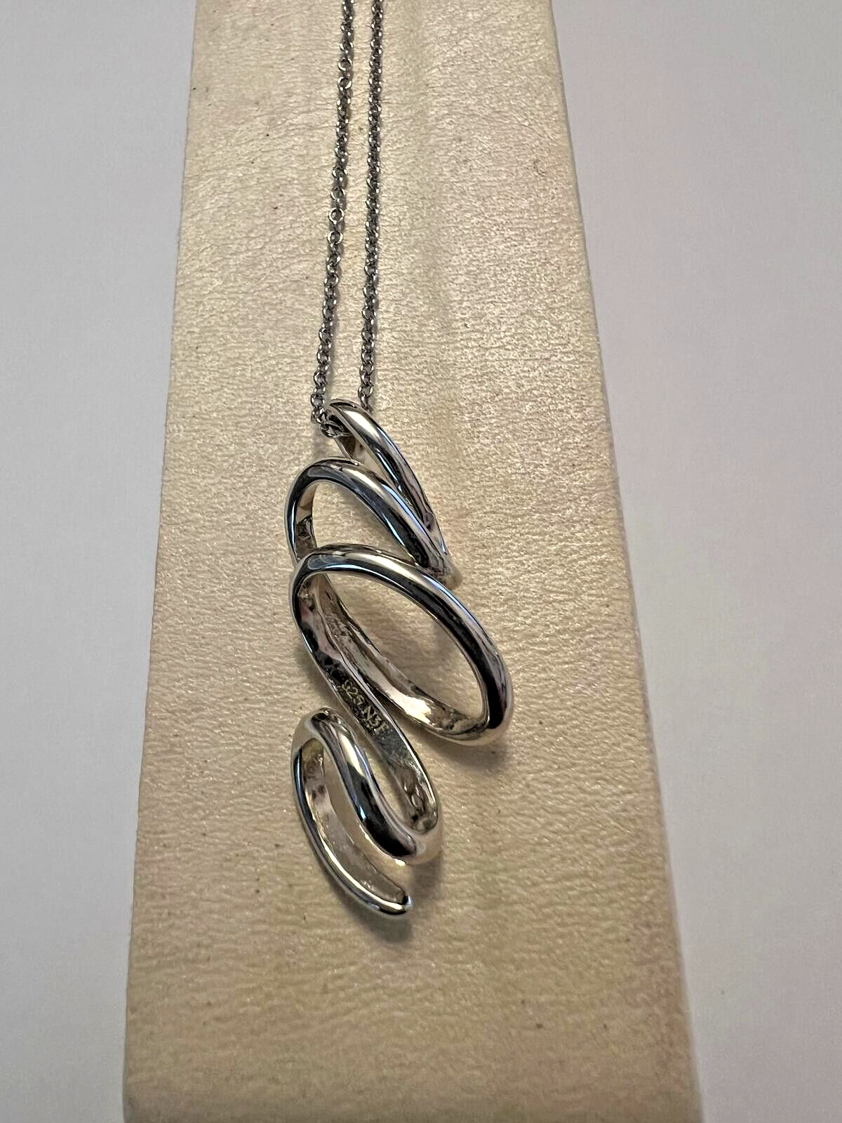 Collier Kette Sterlingsilber 925 Damenschmuck Rhodiniert Neu Eliteschmuck gallery