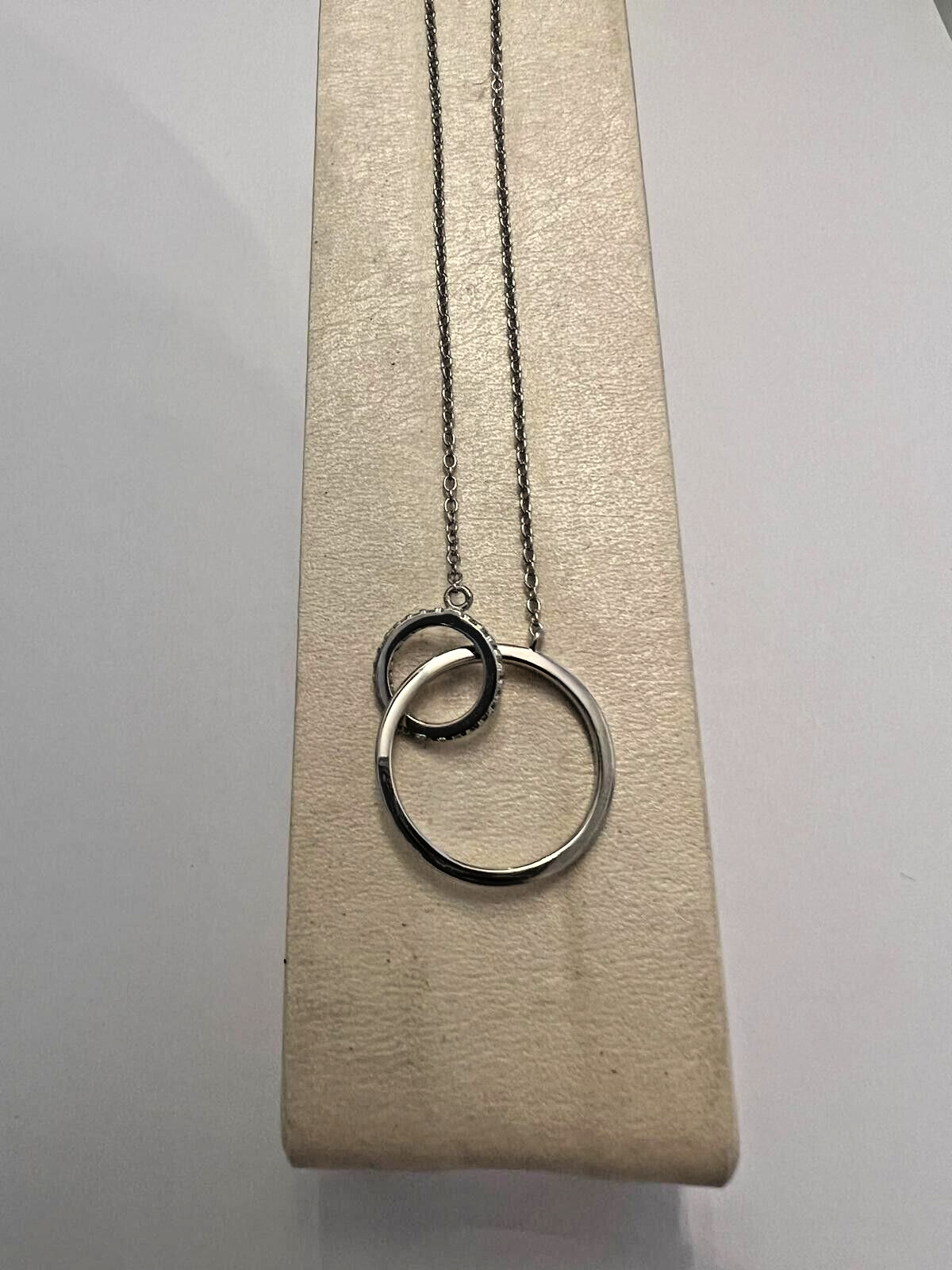 Collier Kette Sterlingsilber 925 Damenschmuck Rhodiniert Neu Eliteschmuck gallery