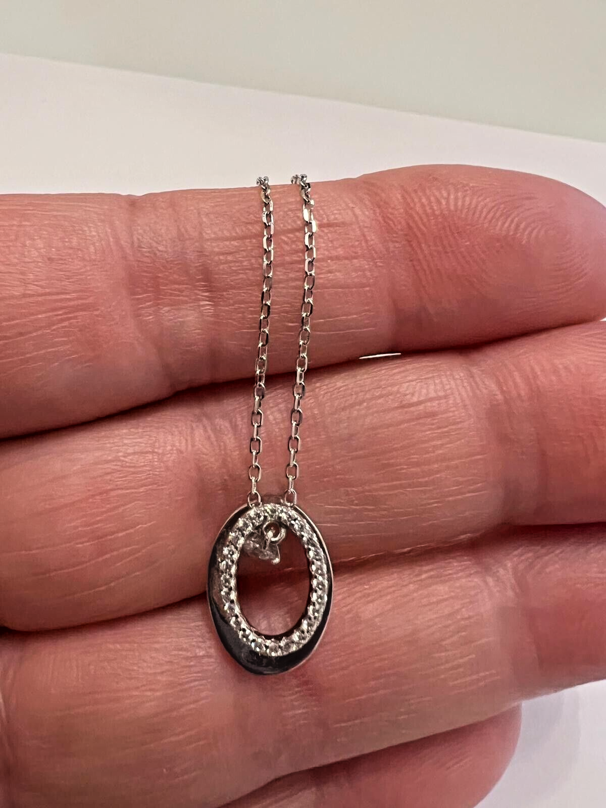 Collier Kette Sterlingsilber 925 Damen Echtschmuck Zirkonia Neu Eliteschmuck gallery