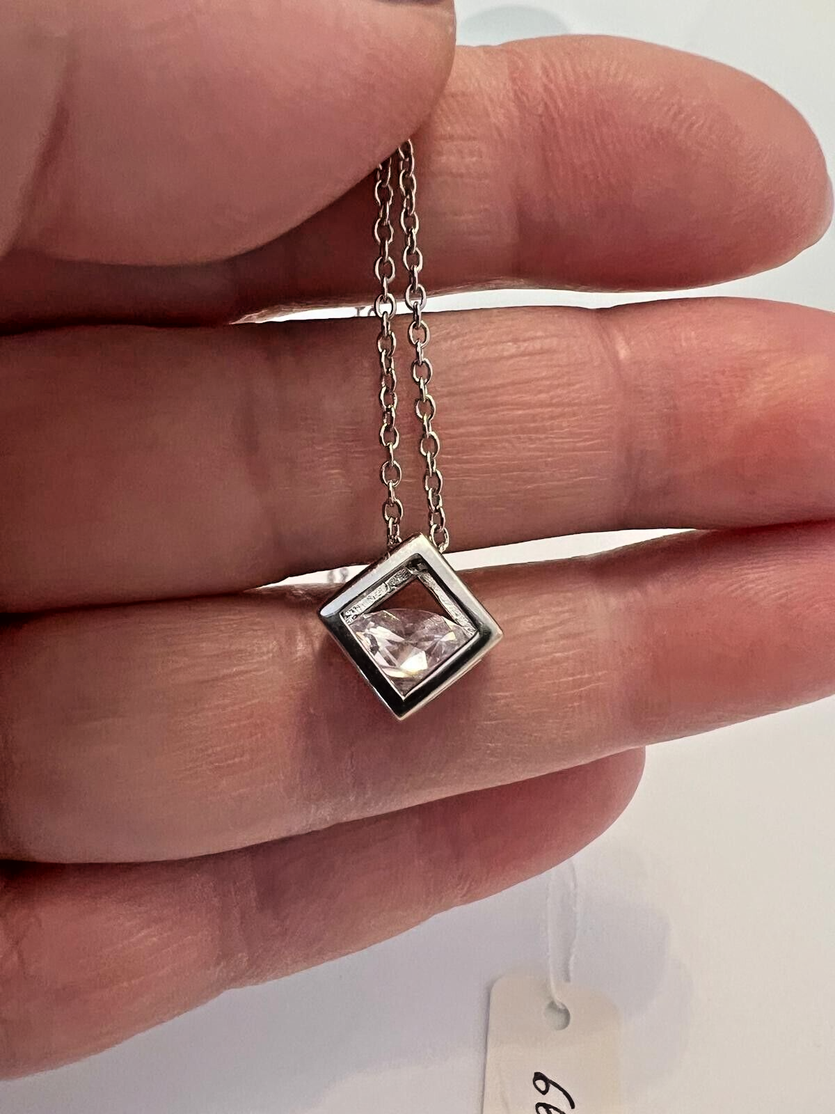 Collier Kette Sterlingsilber 925 Damen Echtschmuck Zirkonia Neu Eliteschmuck gallery