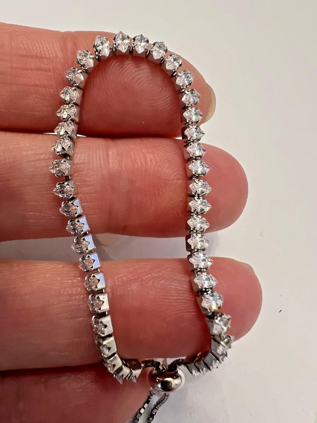 Armband 925 Sterlingsilber Zirkonia Echtschmuck Rhodiniert Neu Eliteschmuck gallery