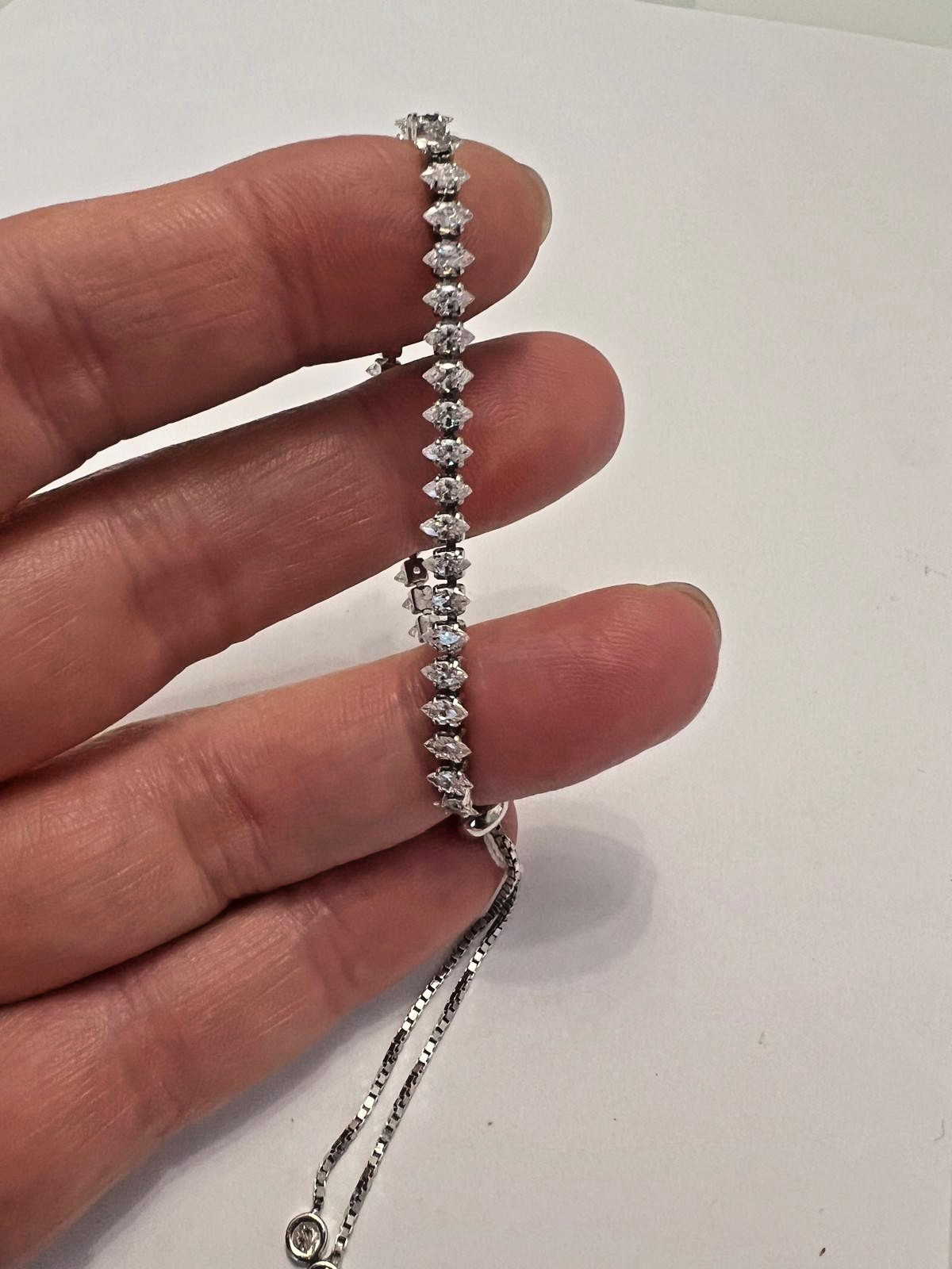 Armband 925 Sterlingsilber Zirkonia Echtschmuck Rhodiniert Neu Eliteschmuck gallery