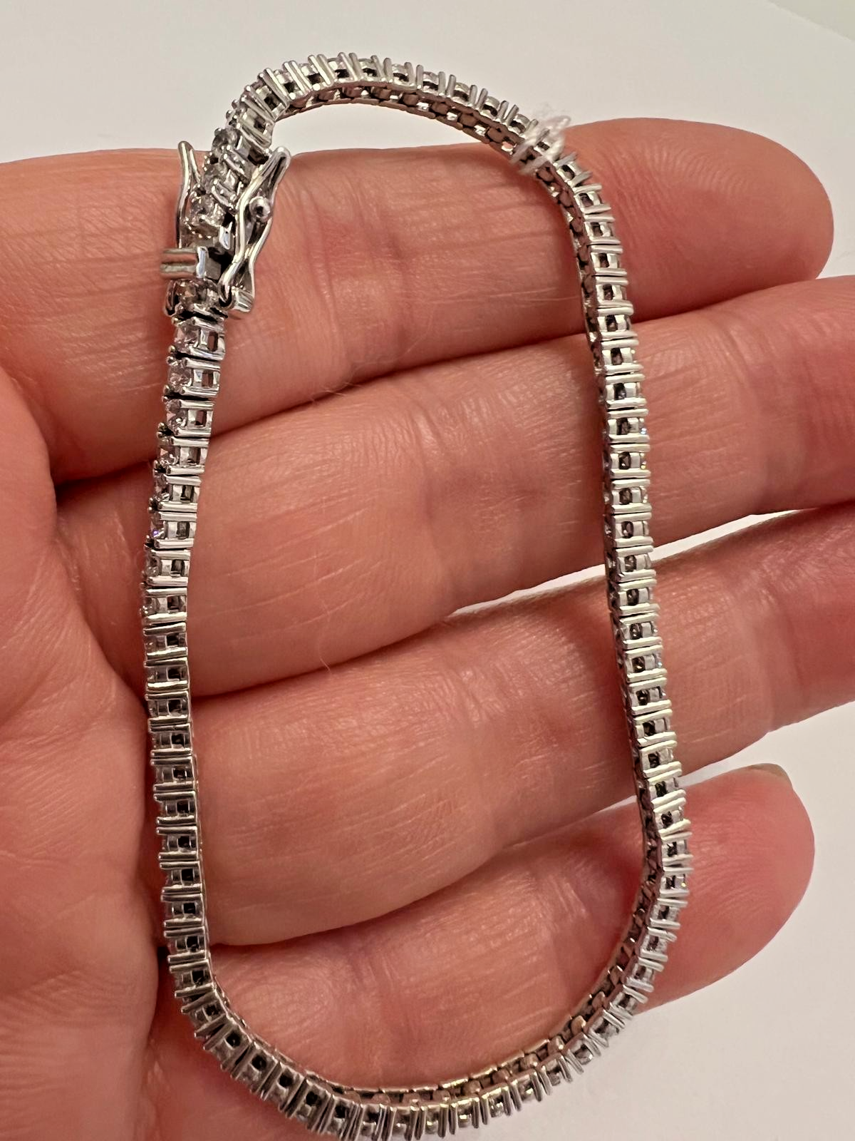 Armband 925 Sterlingsilber Zirkonia Echtschmuck Rhodiniert Neu Eliteschmuck gallery